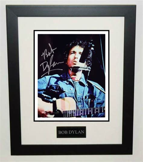 1 Bob Dylan Signed 8x10 Photograph Rock Star Galleryrock Star Gallery