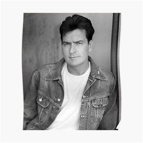 "Charlie Sheen" Posterundefined by r7imo | Redbubble