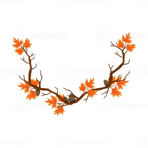 Watercolor Leaf Frame Autumn Leaves Clipart 8476256 Png