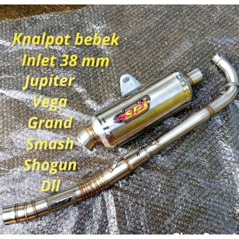 Jual Termurah Terlaris Knalpot Racing Srj Original Bebek Inlet