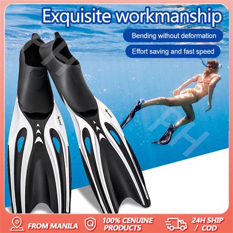 Whale Fn600 Professional Adult Scuba Fins Freediving Fins Swim Fins