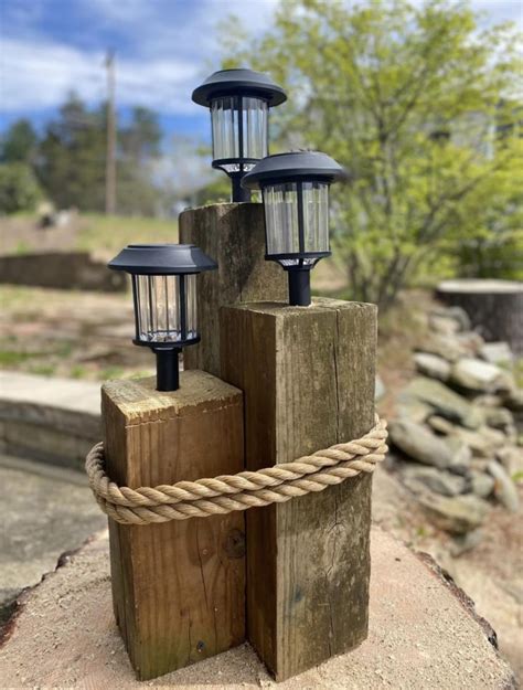 Backyard Diy Projects Diy Backyard Outdoor Projects Outdoor Lamp