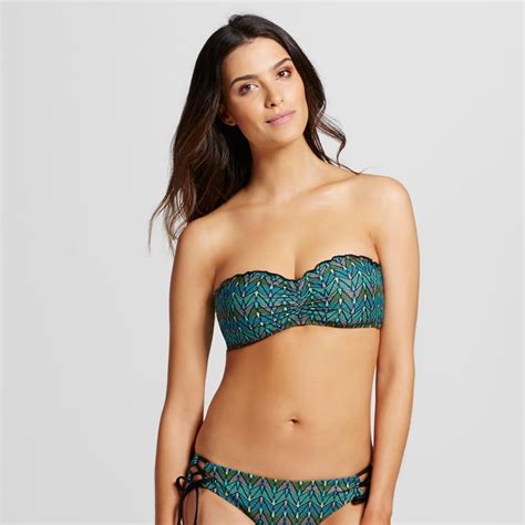 Mossimo Women S Bandeau Bikini Top 23 And Bottom 20 Princess