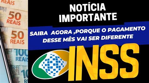 PAGAMENTO DO INSS COMEÇA HOJE NOVIDADE PARA ALGUNS SEGURADOS DO