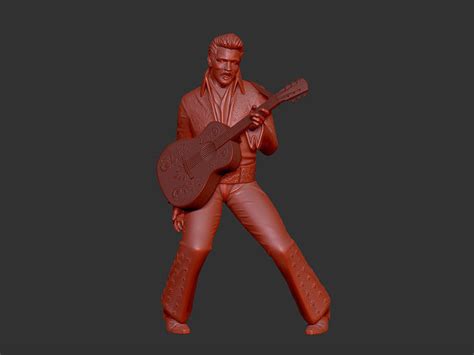 Elvis Presley 3d Model 3d Printable Cgtrader