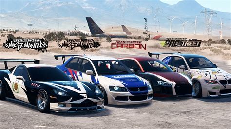 Nfs Payback Most Iconic Nfs Cars Cinematic Youtube