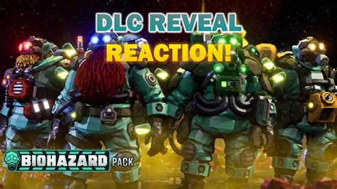 Season 3 DLC Live Reaction Biohazard Pack Deep Rock Galactic YouTube