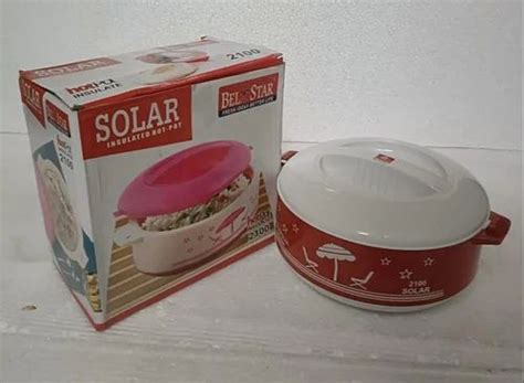 Bel Star Solar Insulated Hot Pot At Rs Set Insulated Tiffin In Vasai Virar Id