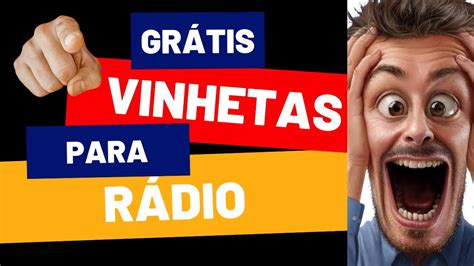 Pacote de Vinhetas grátis para rádio para você baixar gratuitamente