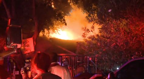 Fire Guts Large Home In N Harris County