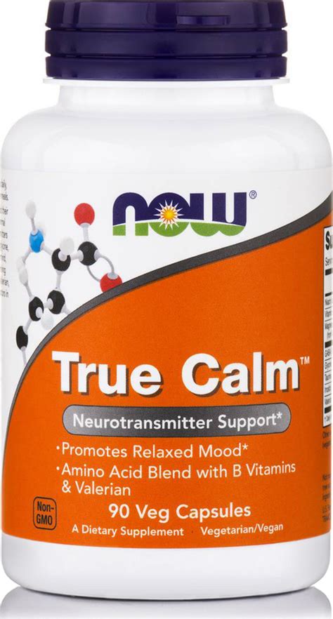 Now Foods True Calm Συμπλήρωμα για το Άγχος 90 κάψουλες Skroutz gr