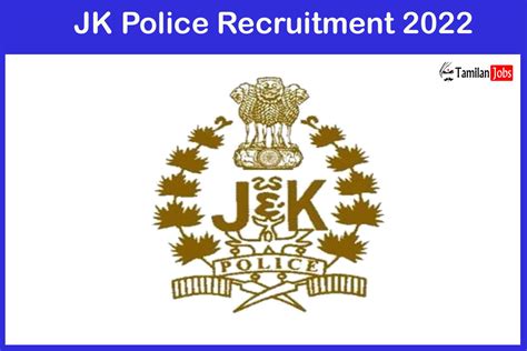 Jk Police Recruitment 2022 Out 2700 Vacancies Available 10th