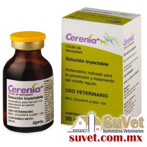 Cerenia Medicamento Controlado Frasco De 20 Ml Suvet