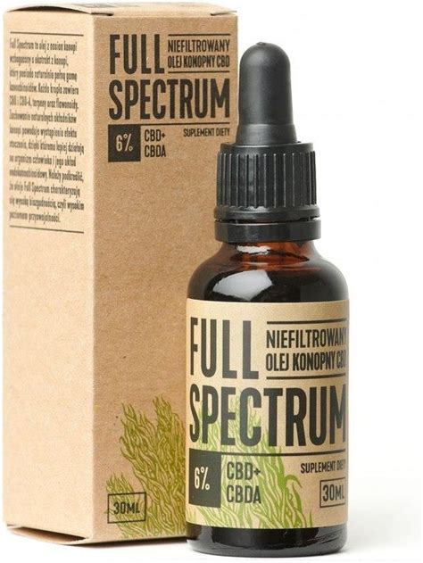 Preparat Medycyny Naturalnej Full Spectrum Olejek Cbd Ml