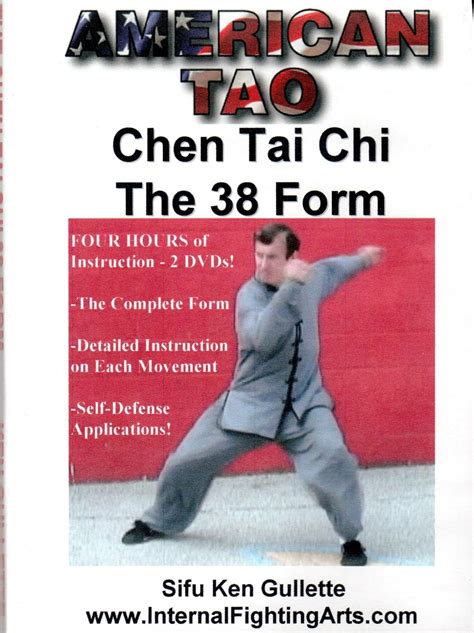 Chen Tai Chi 38 Form Dvd Taiji Instruction Amazonde Dvd And Blu Ray