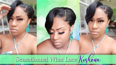 Sensationnel What Lace Keshona Wig 13x6 Review Synthetic Detailed Step