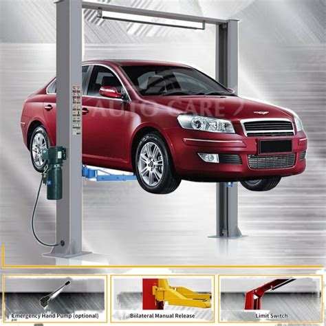 Vehicles Base Plate Two Auto Post Car Lift Equipment Hoist For