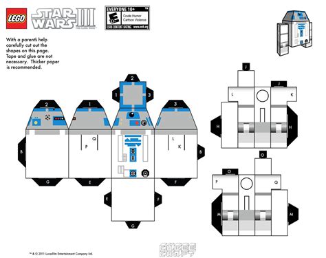 Lego R2 D2 Cubeecraft Lego Star Wars Theme Star Wars Star Wars Party