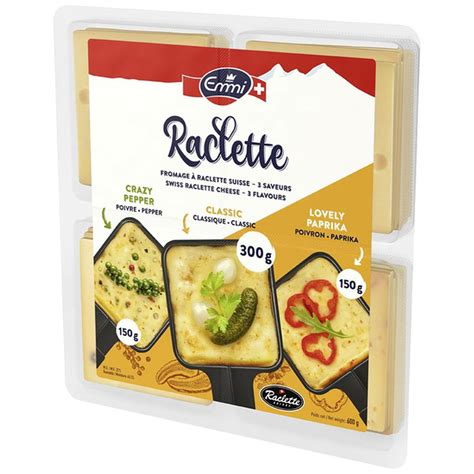 Emmi Raclette Cheese Variety Pack Each Delivery Or Pickup Near Me