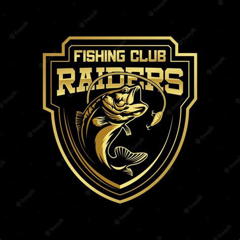 Premium Vector | FISHING CLUB LOGO MASCOT