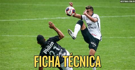 Ficha técnica Corinthians 2 x 1 Ponte Preta