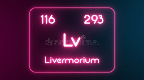 Livermorium Element Stock Illustrations 255 Livermorium Element Stock Illustrations Vectors