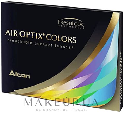 Цветные контактные линзы 2шт TQ Alcon Air Optix Colors купить по