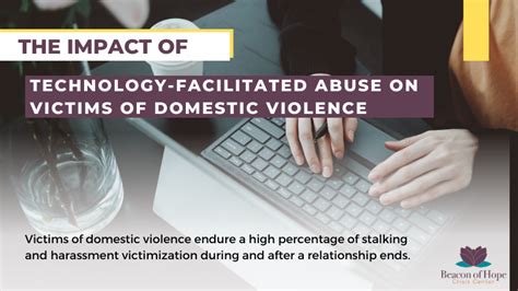 The Impact Of Technology Facilitated Abuse On Victims Of Domestic