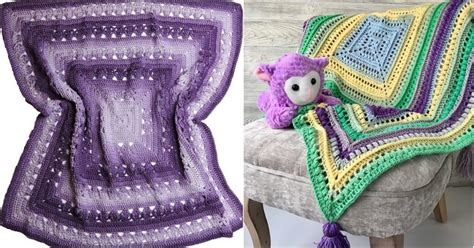 Square Baby Blanket Free Crochet Patterns - Your Crochet