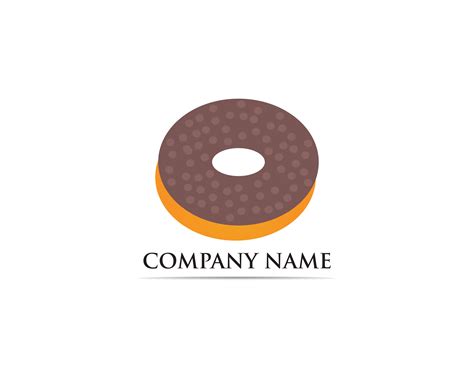 Donuts Logo Vector Template Illustration 626566 Vector Art At Vecteezy