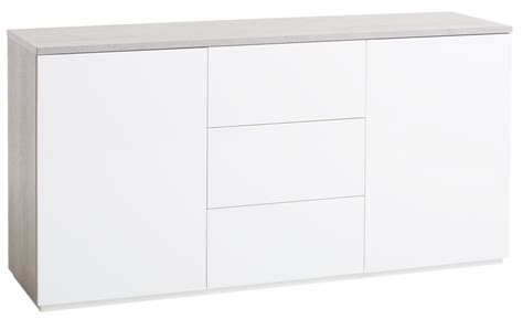 Sideboard JERNVED 2 dr 3 drw con/h.gloss | JYSK