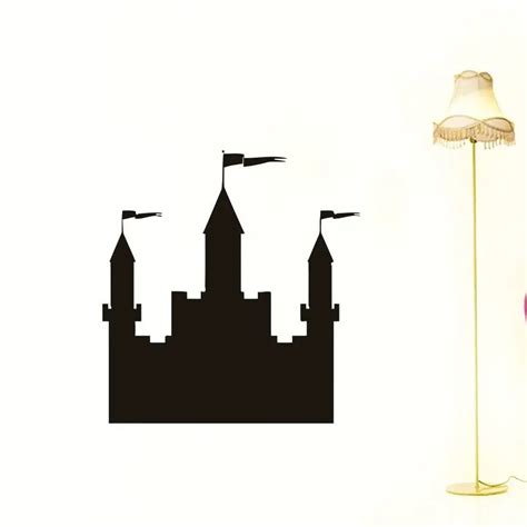 CASTLE WALL VINYL STICKER DECALS ART MURAL -in Wall Stickers from Home ...