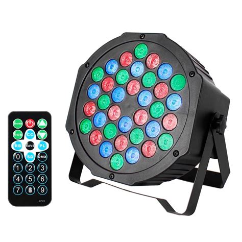 Canh O Refletor Led Leds Rgb Bivolt Dmx Slim Strobo Dj No Shoptime