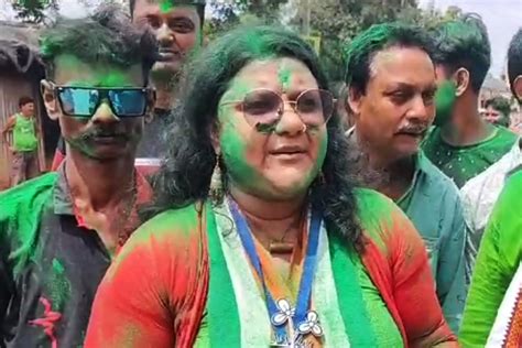 West Bengal Panchayat Election 2023 Sujata Mandal Wins Bishnupur 1