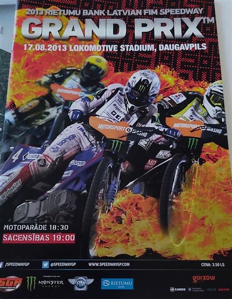 Program U El Sgp Daugavpils Speedway Gniezno Kup Teraz Na