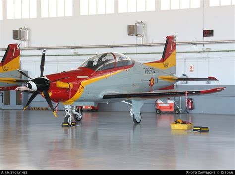 Aircraft Photo Of E Pilatus Pc Spain Air Force