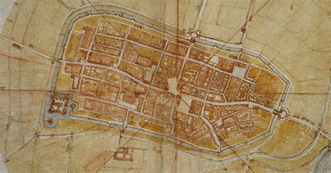 Leonardo Da Vincis Maps Vivid Maps