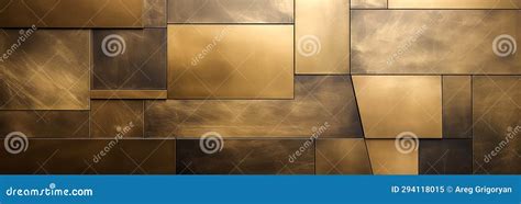 Brushed And Textured Brass Panel Stock Illustration Illustration Of Smooth Patina 294118015