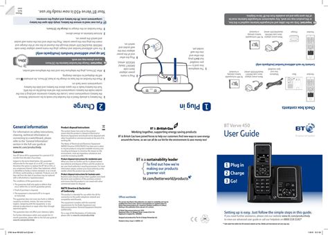 BT VERVE 450 USER MANUAL Pdf Download | ManualsLib