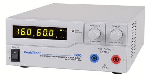 Peaktech P Laboratory Power Supply Dc V A P