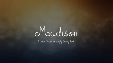 Madison Font Download Free For Desktop And Webfont