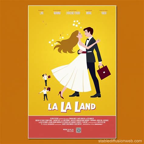 La La Land Poster Concept Stable Diffusion Online
