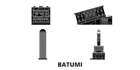 Batumi Morning Over 3 Royalty Free Licensable Stock Vectors Vector