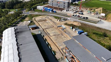 Bau Update TGZ BA III Hafen Straubing Sand