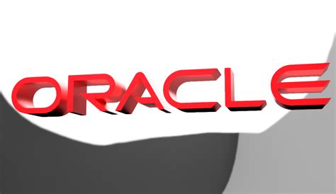 Oracle Logo Cgtrader