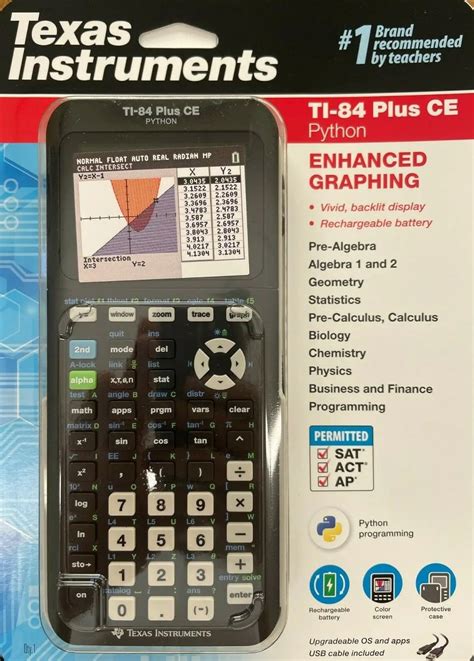 Texas Instruments Calculadora Gr Fica CE TI 84 Plus