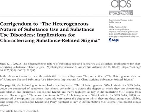 The Heterogeneous Nature Of Substance Use And Substance Use Disorders