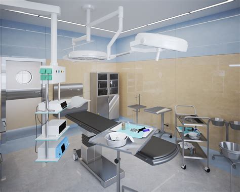 Surgical room operations model - TurboSquid 1547445