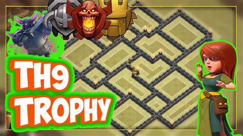 Clash Of Clans Town Hall 9 Th9 Trophy Base Championmaster League