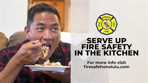 Serve Up Fire Safety In The Kitchen Youtube